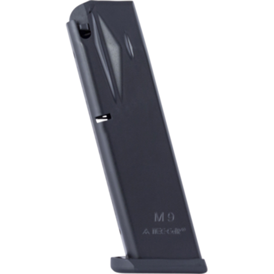 Mecgar 9mm Magazine 18rd Anti Friction Coating Flush Fit Beretta 92 Series