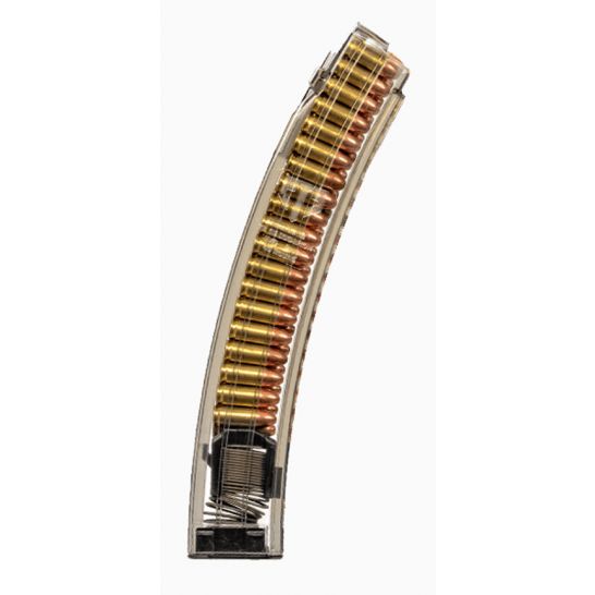 ETS 9mm Magazine Clear 40rd Fits CZ Scorpion Evo