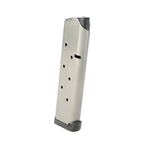 Les Baer Custom 8 Round Stainless Steel Magazine for 1911 Government Model 45 ACP