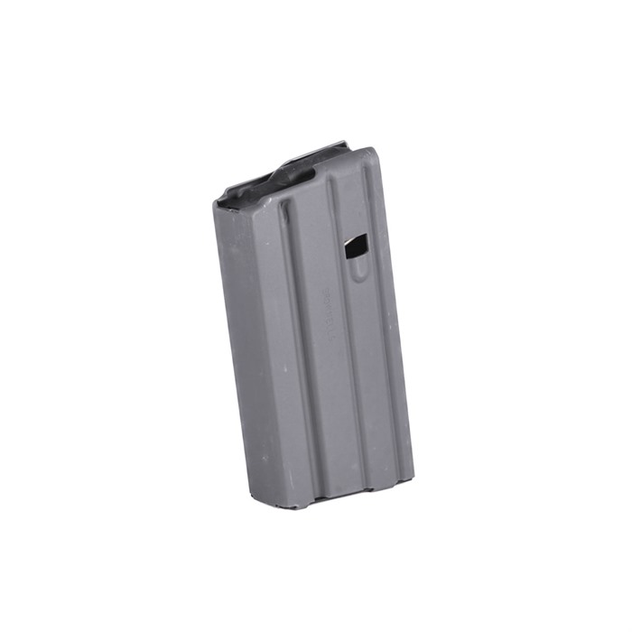 Brownells AR-15 20-Round Gray Aluminum Magazine 5.56 NATO