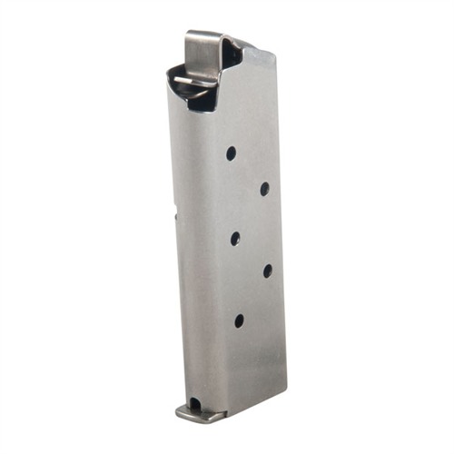 Metalform Colt Mustang .380 ACP 6-Round Stainless Steel Magazine Silver Finish