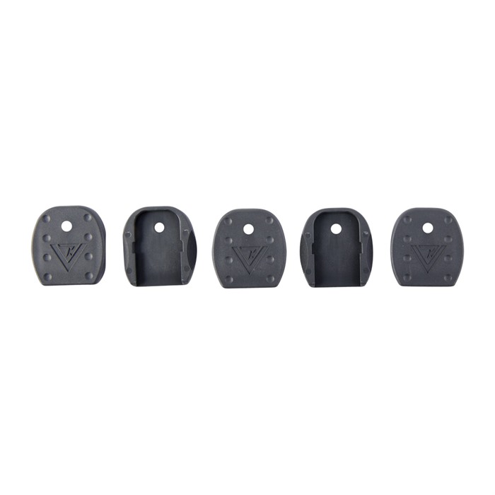 TangoDown Vickers Tactical Magazine Floor Plates for Glock 9mm 5pk Gray