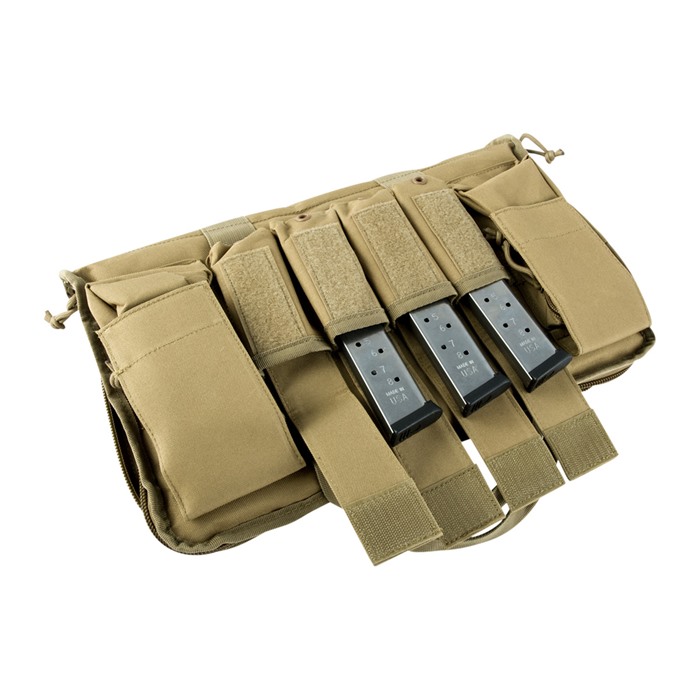 Fusion Firearms 1911 Magazine Gun Bag with 3 Silver Steel Magazines 8-Round Capacity