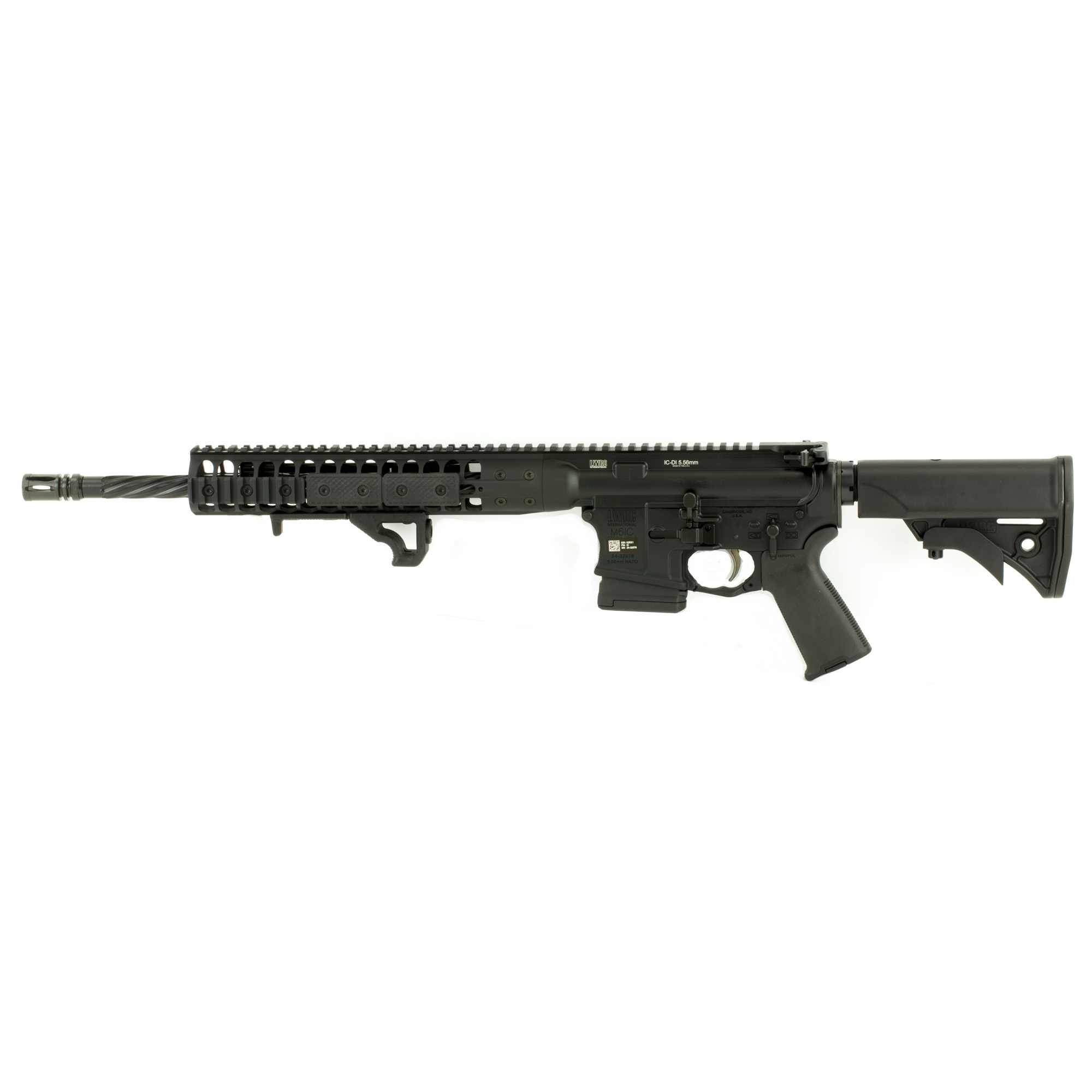 LWRC Direct Impingement Rifle 5.56 NATO 16.1in 10 Rounds Black Maryland Colorado Compliant