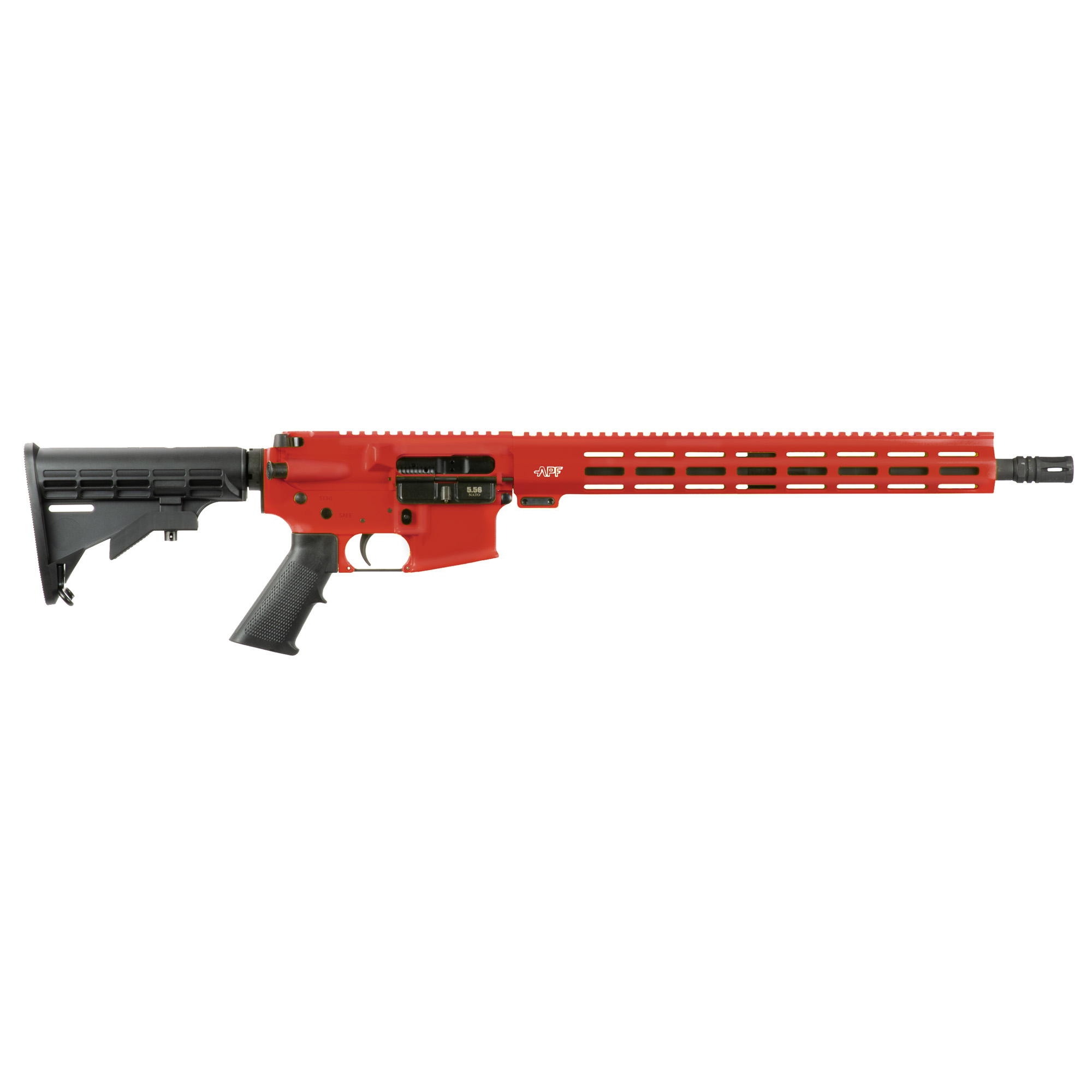 Alex Pro Firearms Guardian 5.56x45 NATO 16in 30rd Crimson Cerakote M4 Stock