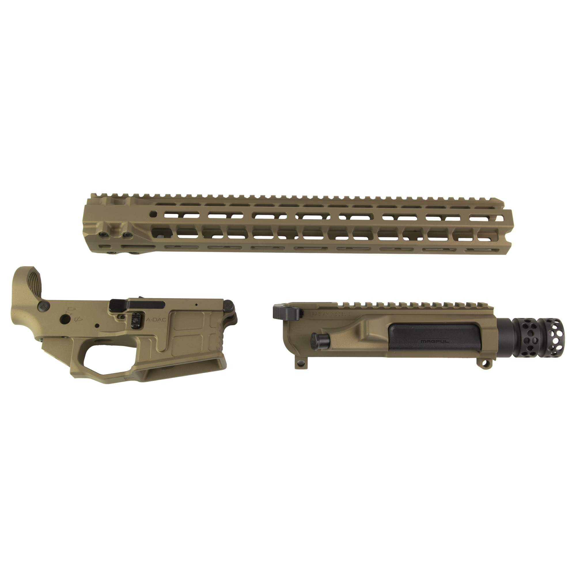 Radian Weapons AX556 Multi Caliber 15.5" Brown Cerakote Semi-automatic