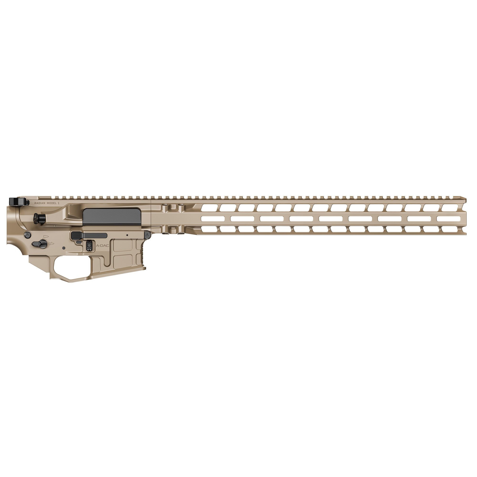 Radian Weapons AX556 Multi Caliber N/A Flat Dark Earth Cerakote Billet Receiver Set