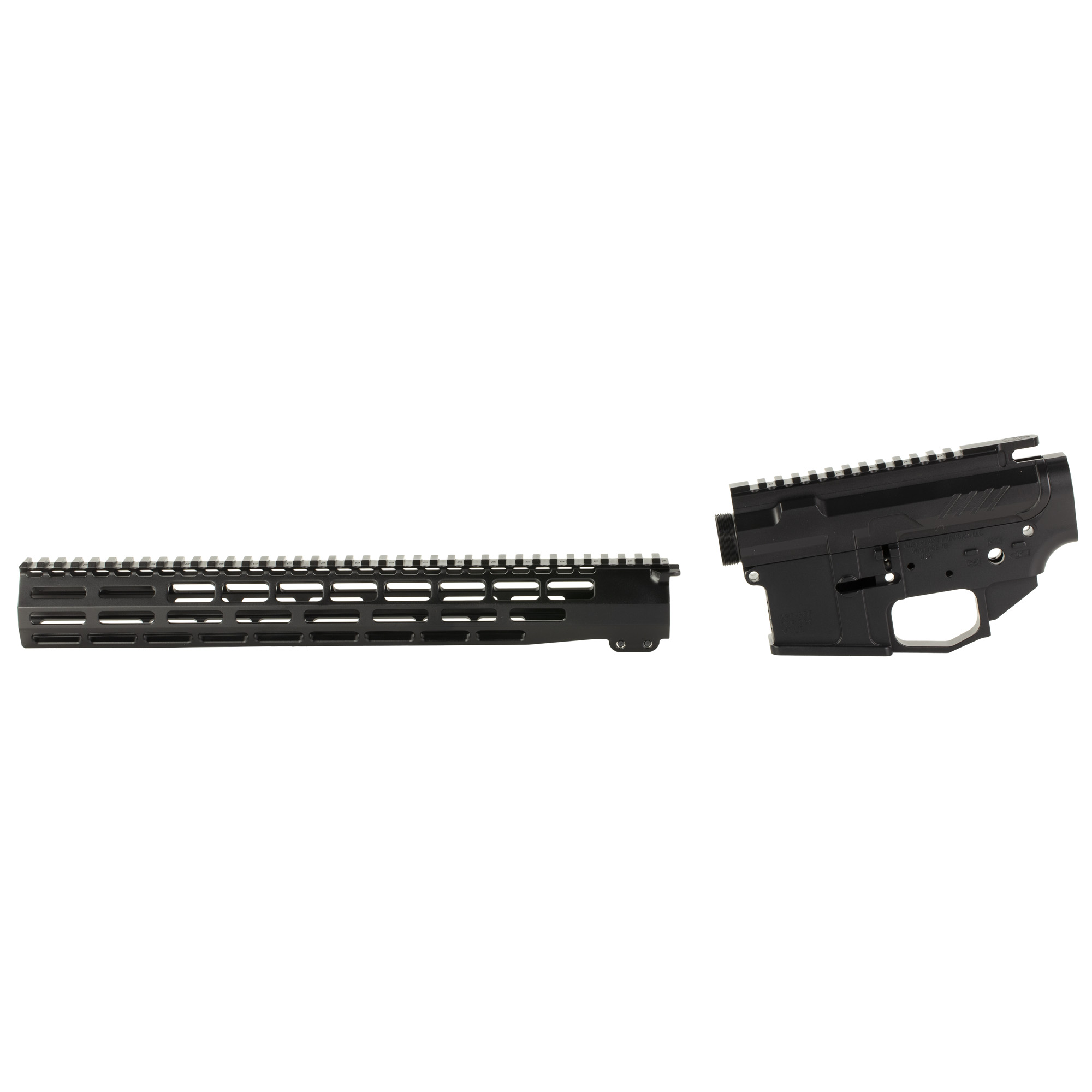 GGP AR15 BILLET RCVR SET W/15" HG BK