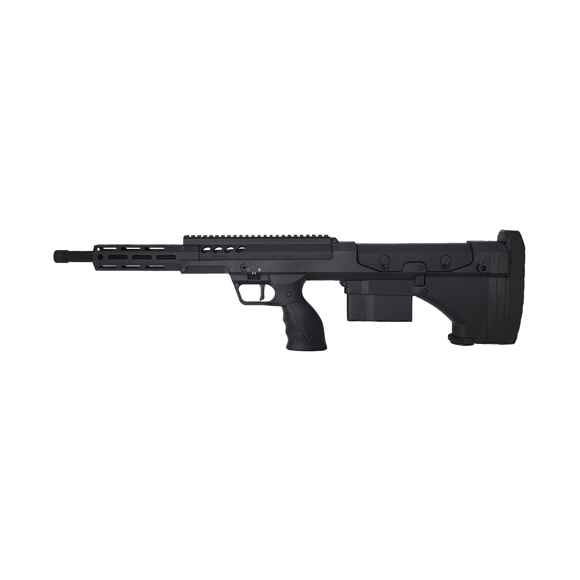 DT SRSA2 COVERT 6.5CM 18" BLK 6RD