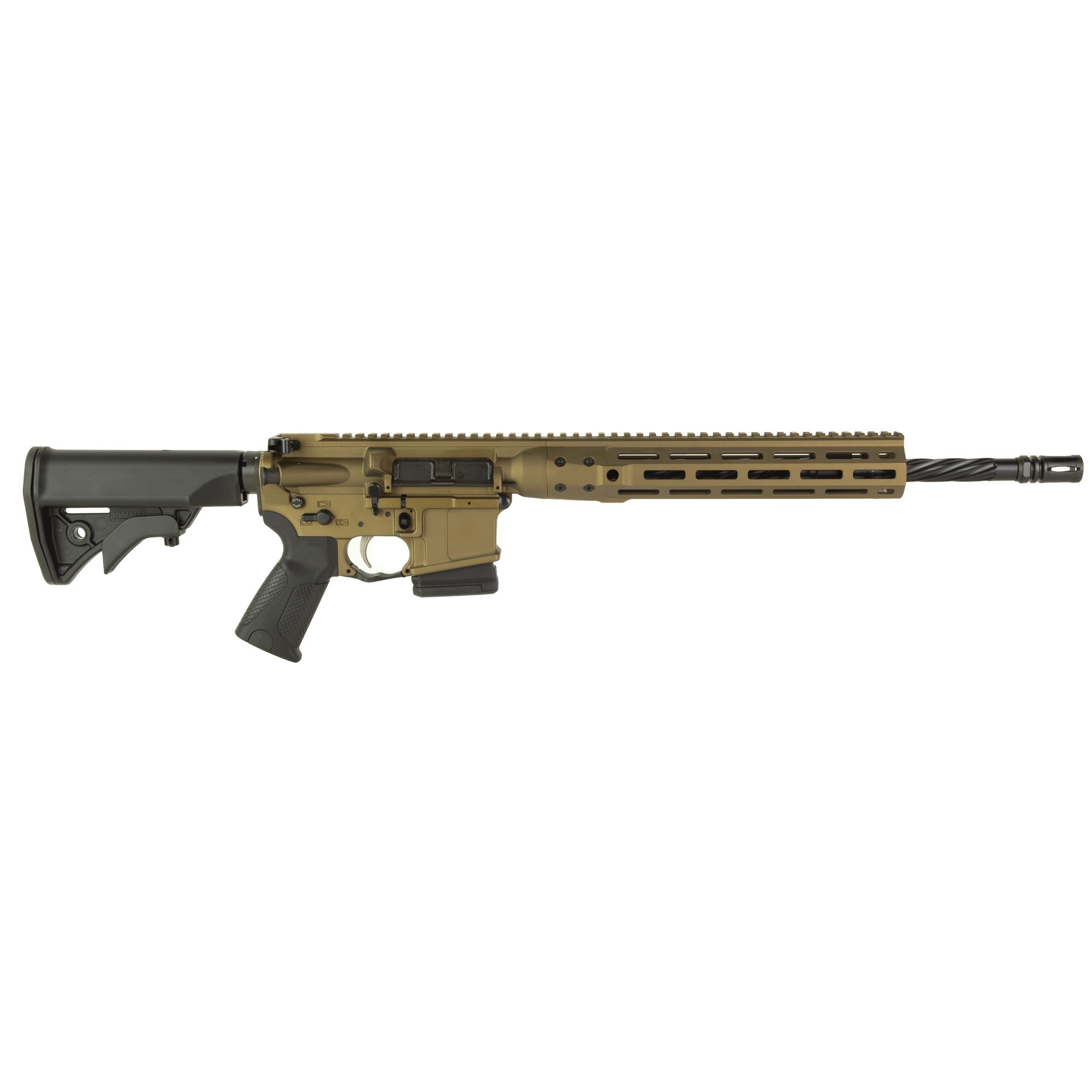 LWRC Direct Impingement 5.56x45mm NATO 16.1in 10 Rounds Burnt Bronze Mlok