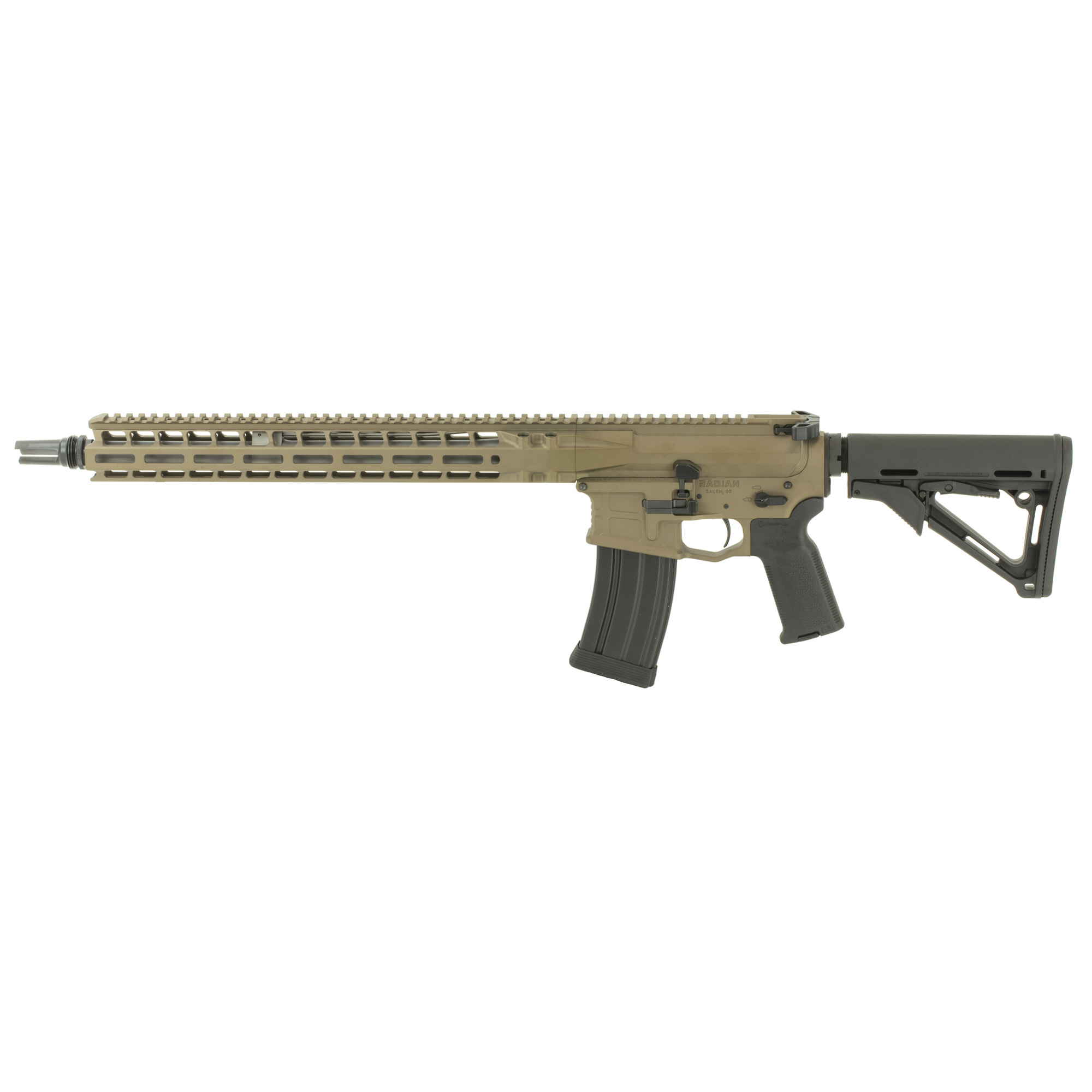 Radian Weapons Model 1 5.56 NATO 16 Inch 30 Rounds Brown Cerakote