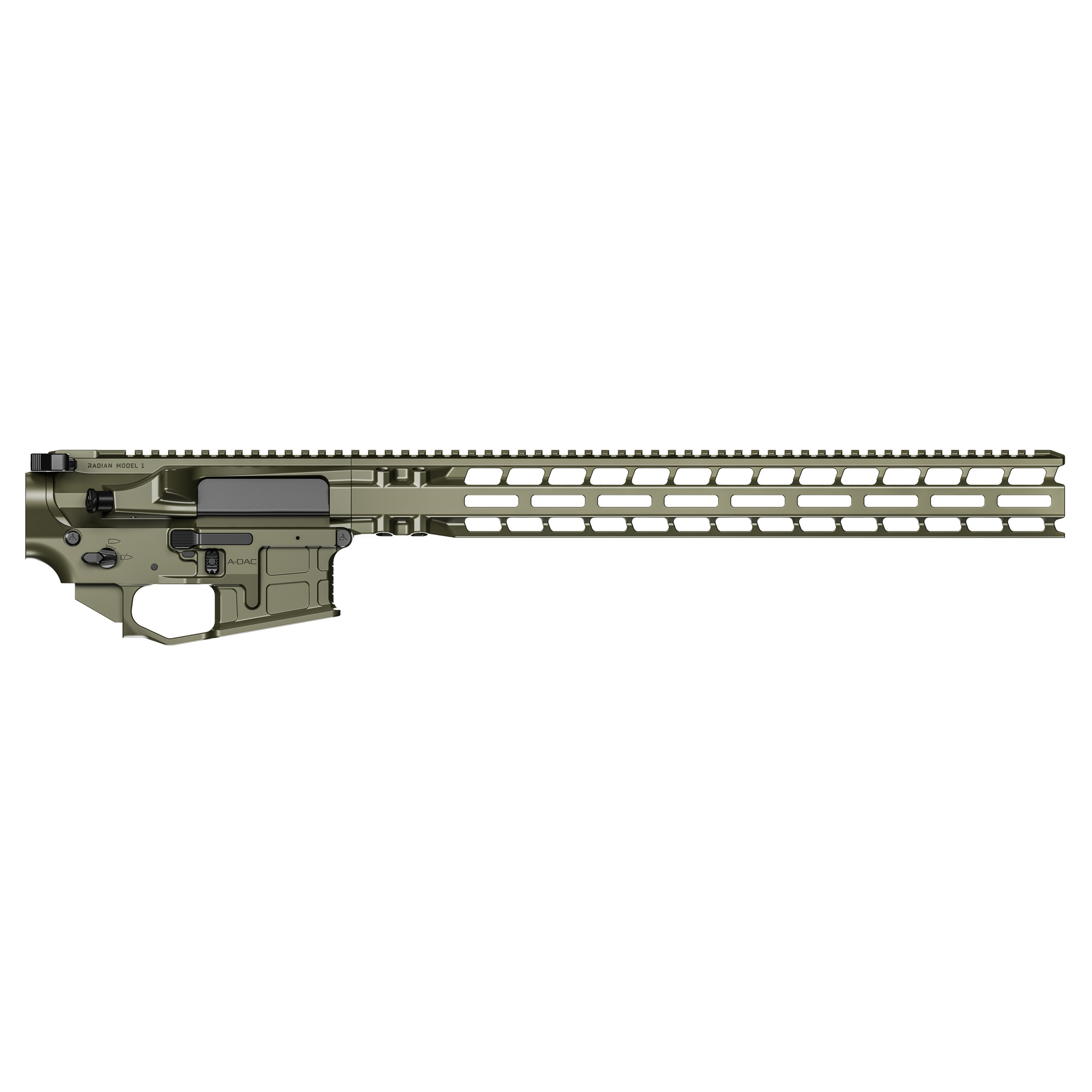 Radian Weapons AX556 Multi Caliber Olive Drab Green Cerakote Lower Upper Set