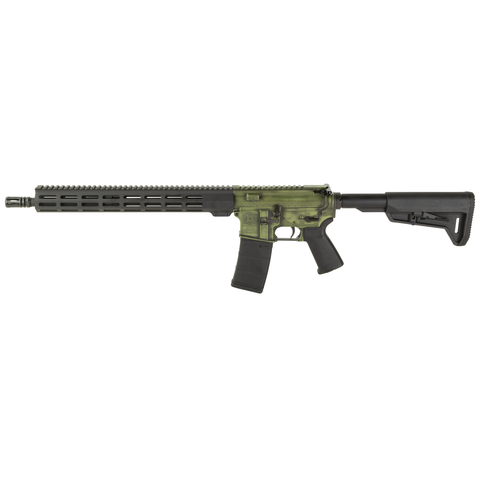 SCT CELTIC 556NATO 16" 30RDS GRN/BLK