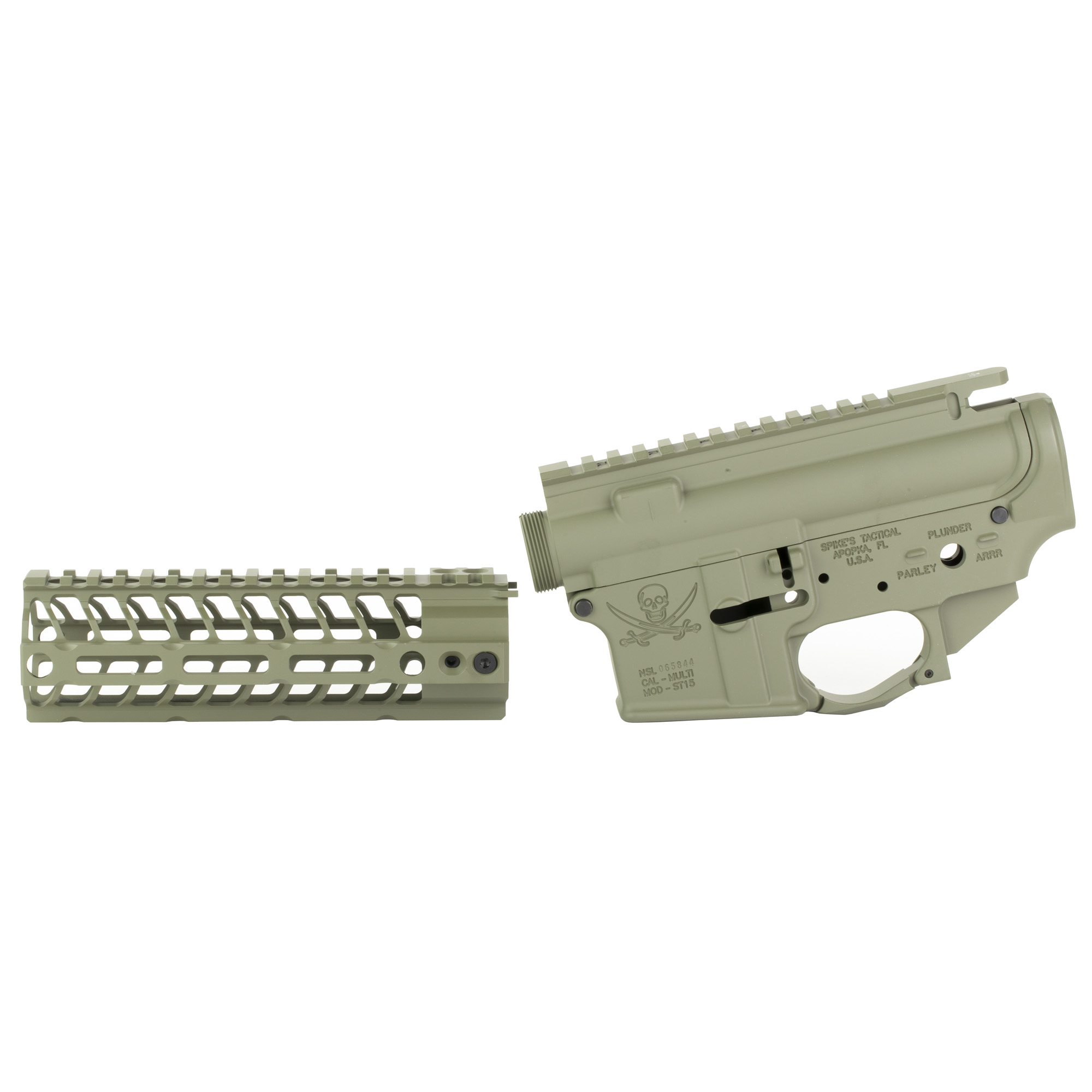 SPIKE'S CALICO SET 7" MLOK GRN