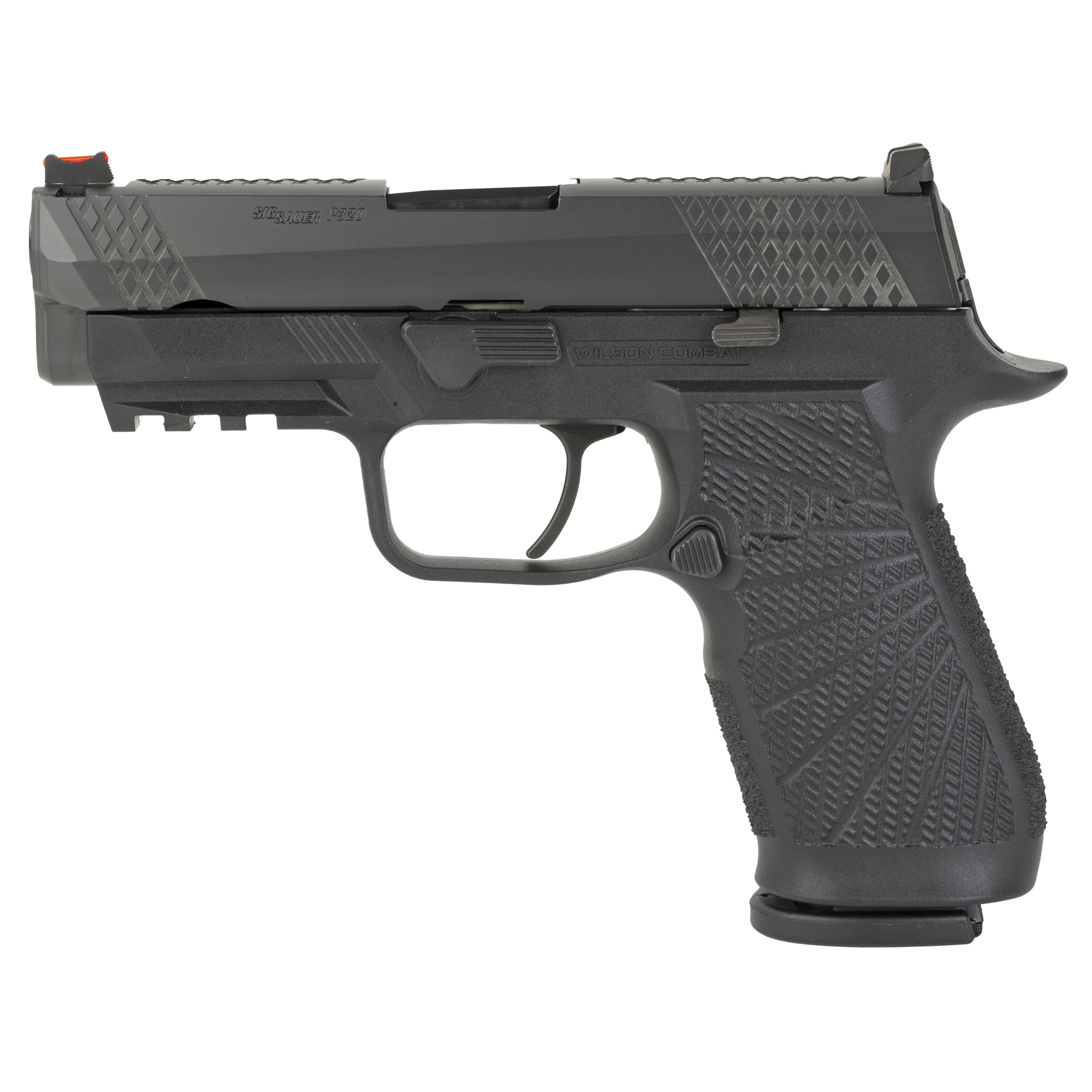 Wilson Combat P320 Carry 9mm 3.9 Inch 17 Rounds DLC Finish Curved Trigger