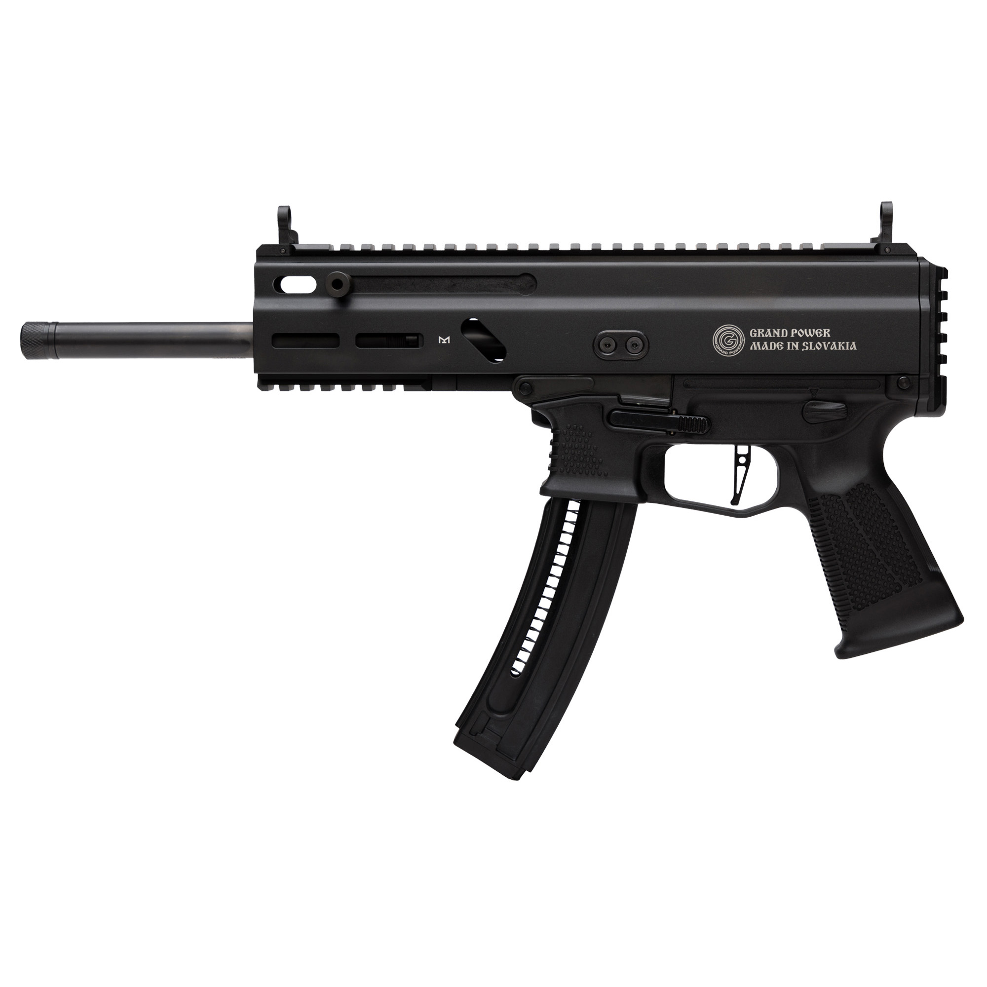 Grand Power Stribog TR22 22 Long Rifle 10" 25 Rounds Matte Finish