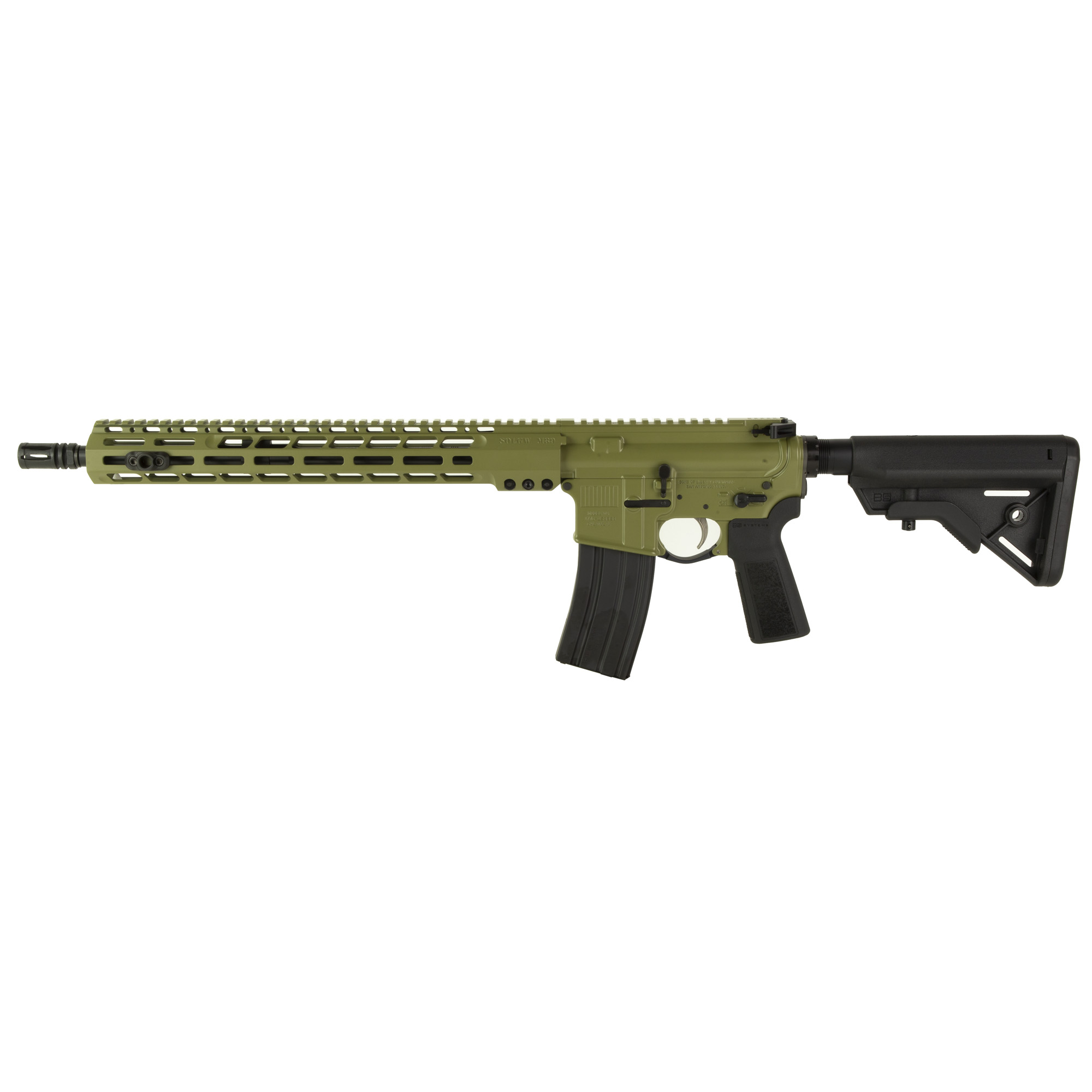Sons of Liberty Gun Works M4-89 5.56 NATO 16 Inch 30 Rounds Bazooka Green Anodized