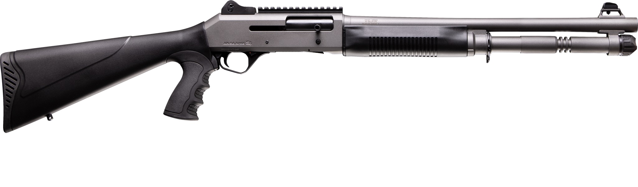 Four Peaks S4 Shotgun 12 Gauge 18.5 Inch 5 Rounds Tungsten Finish