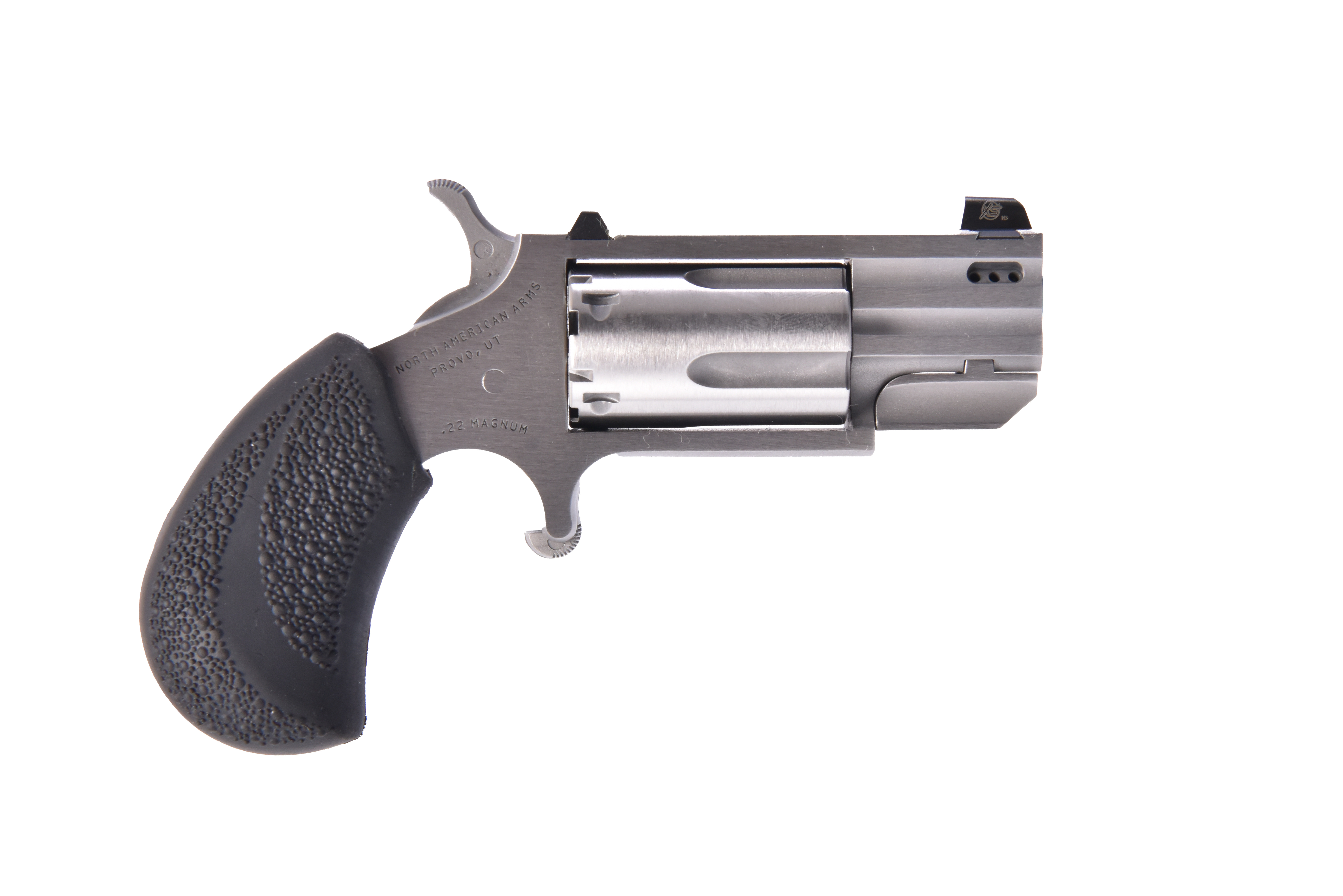 North American Arms Pug 22 Magnum 22 Long Rifle 1 Inch 5 Round Stainless Steel