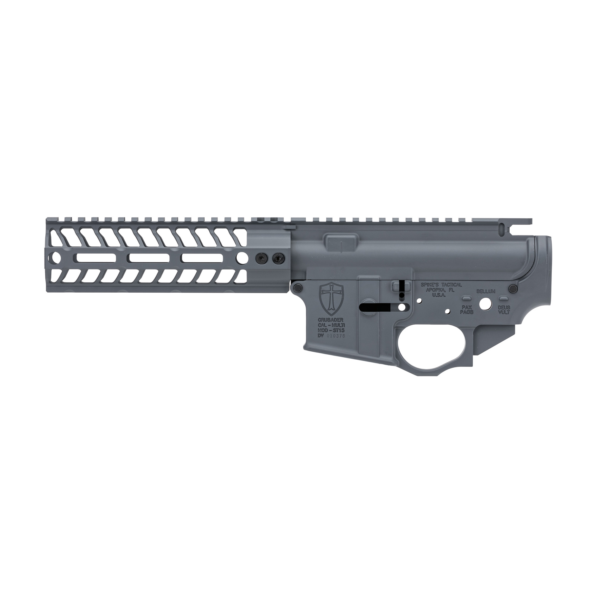 SPIKE'S CRUSADER SET 7" MLOK GRY