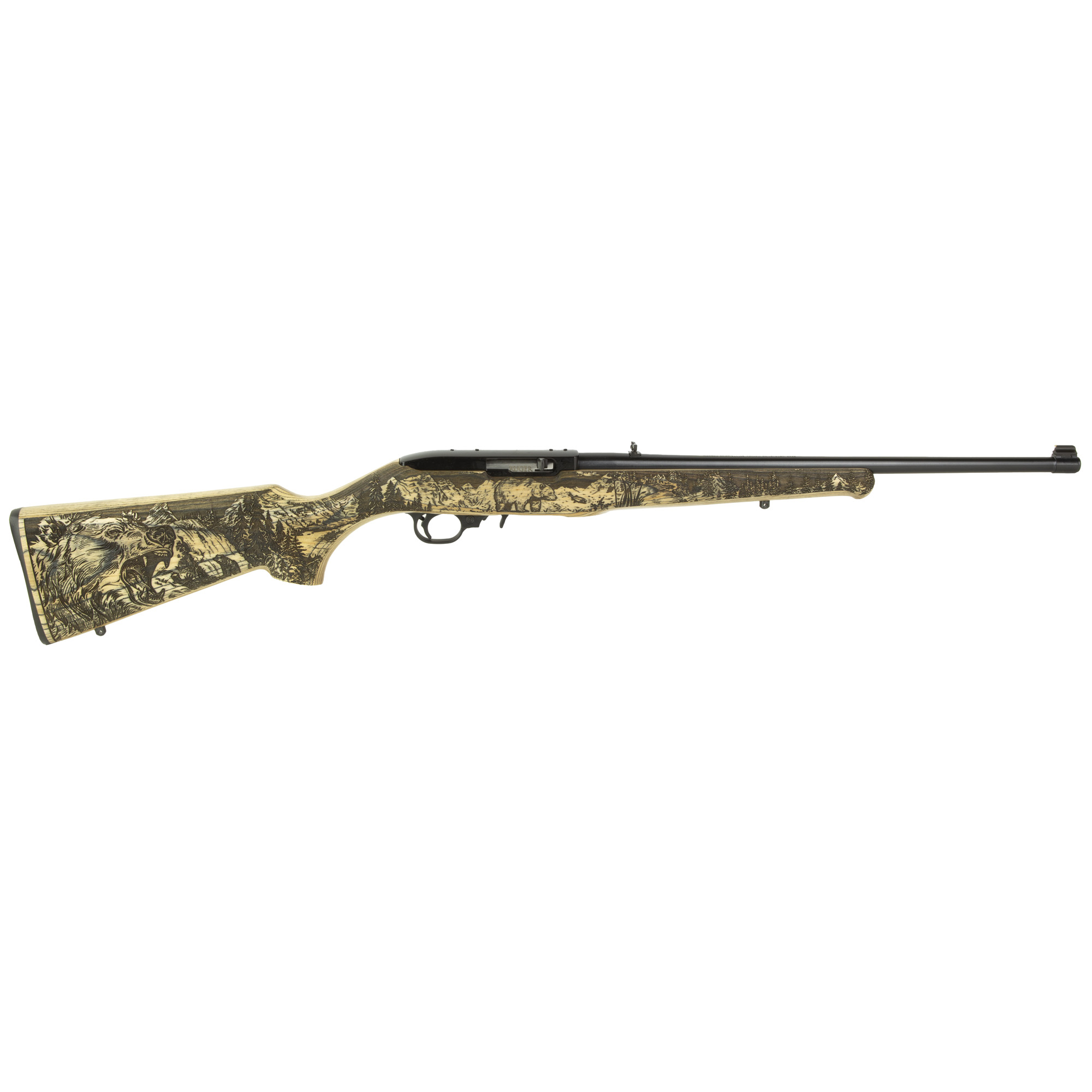 Ruger 10/22 SPRTR 22 Long Rifle 18.5" 10 Rounds Satin Laminate Grizzly