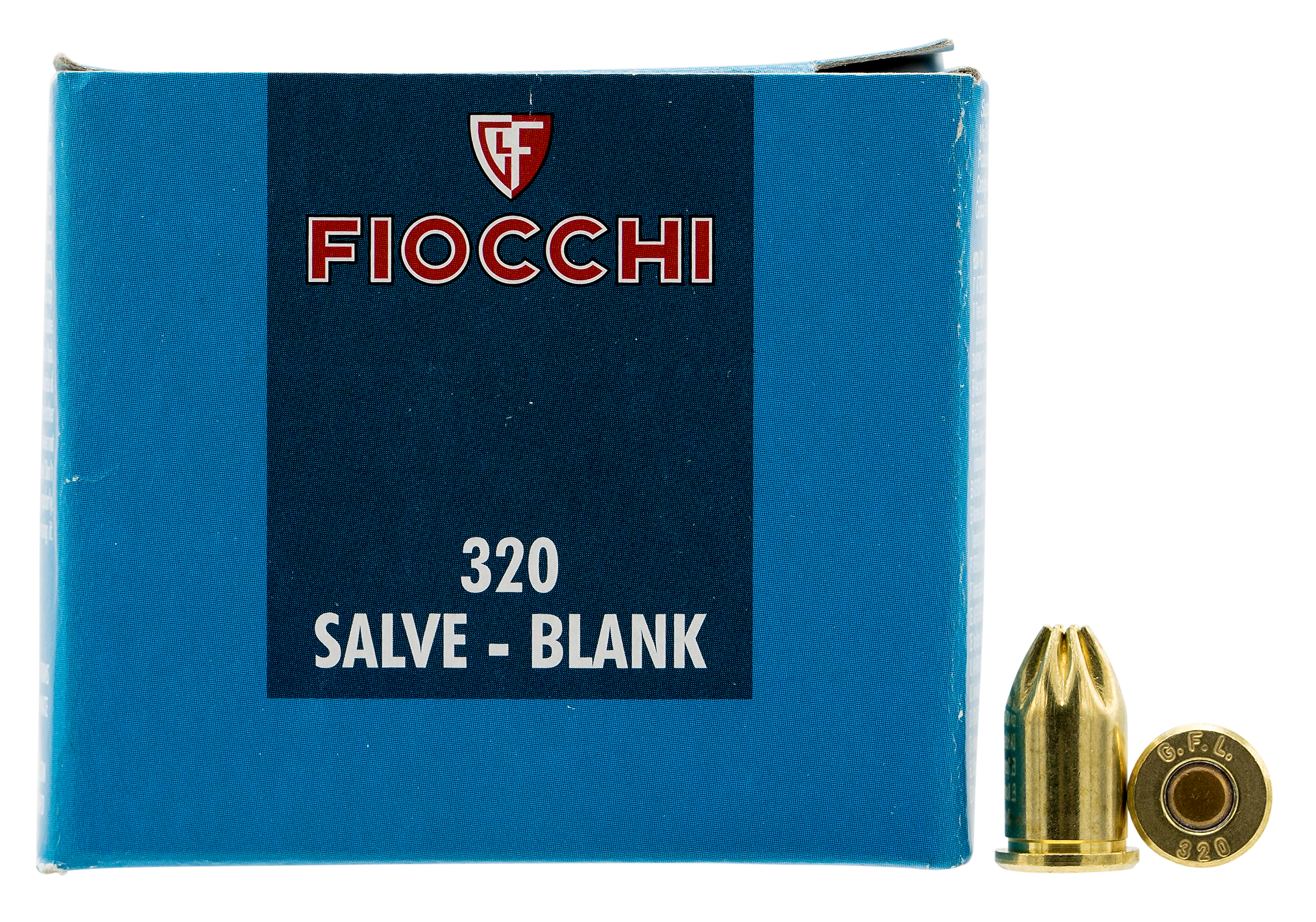 Fiocchi 320 Blank, 32 S w Long, Blank, 0 Grain, 100 Rounds