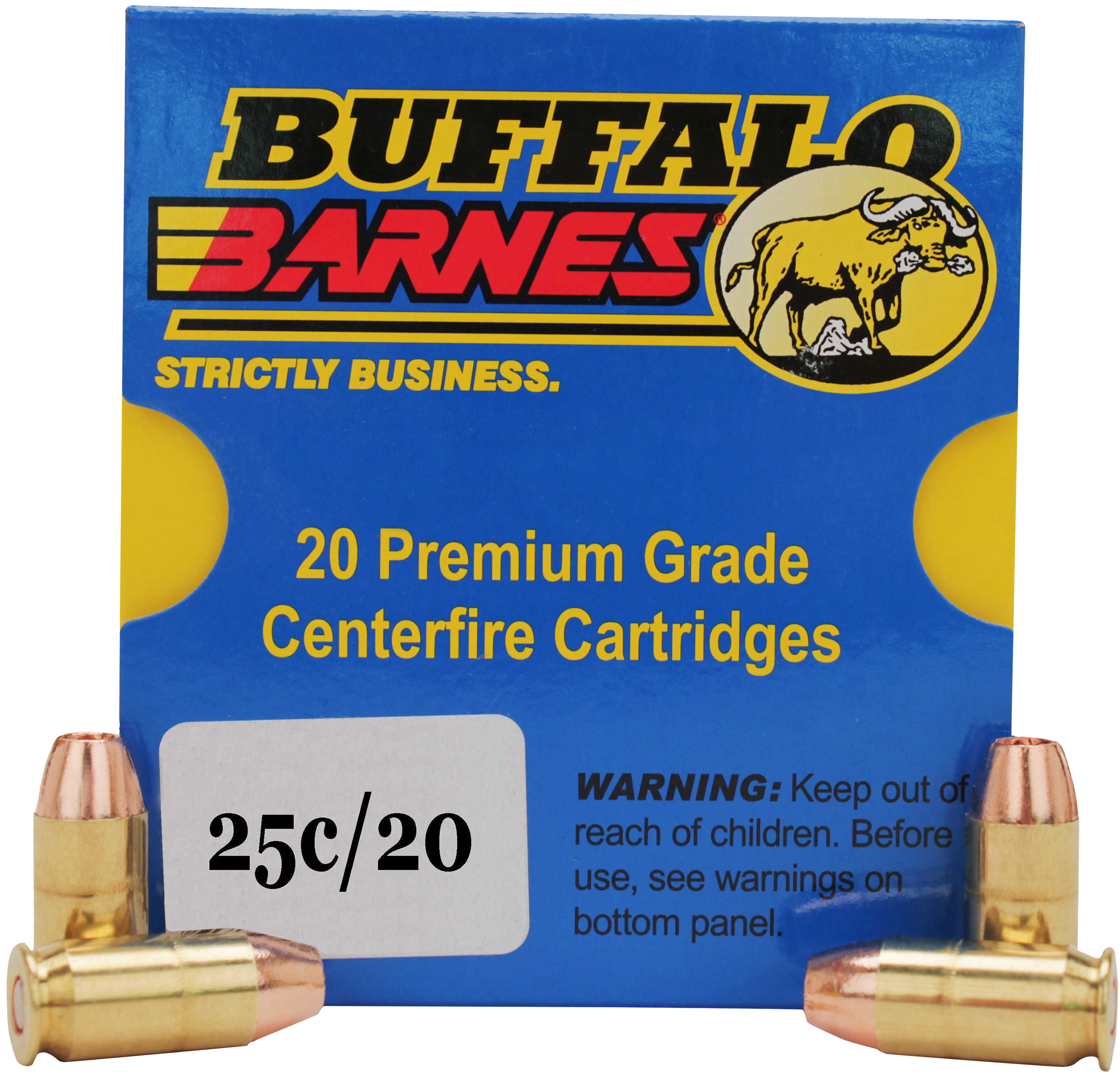 Buffalo Bore Ammunition 25C20 Buffalo-Barnes Strictly Business 357Sig 125gr Barnes TAC-XP Lead Free 20 Rounds