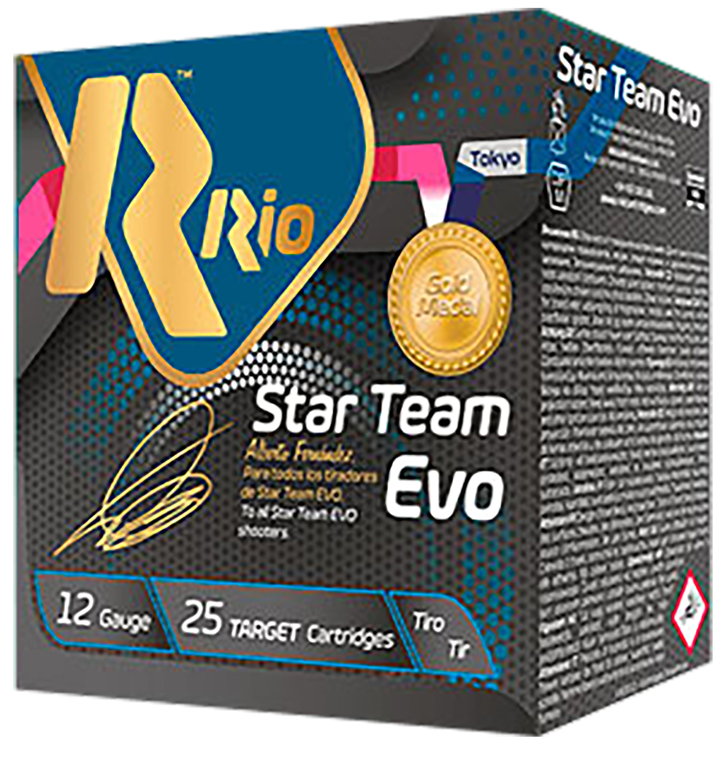 Rio Ammunition ST288 Star Team EVO  12Gauge 2.75" 1oz 8Shot 25 Rounds