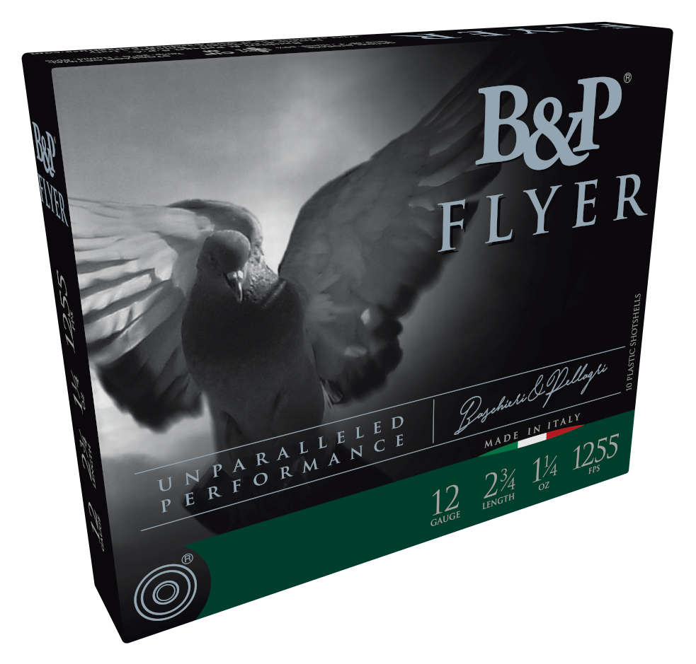 B&P 12B14PL8 Competition Flyer 12Gauge 2.75" 1 1/4oz 8Shot 100 Per Case *Sold as Case