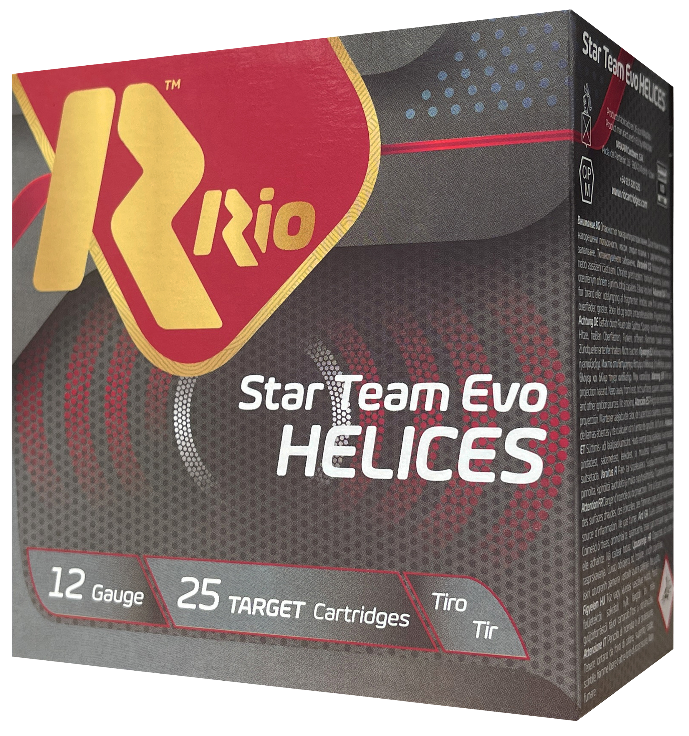 Rio Ammunition STH2875 Star Team EVO  12Gauge 2.75" 1oz 7.5Shot 25 Rounds