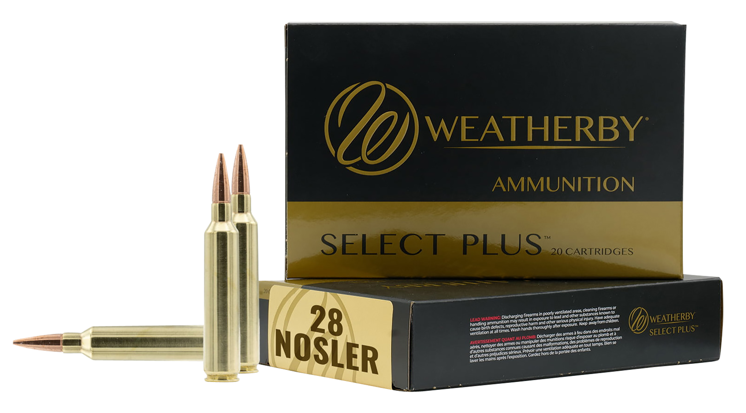 Weatherby Select Plus 28 Nosler Swift Scirocco 150 Grain 20 Rounds