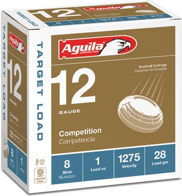 Aguila Shotshell 12 Gauge Lead Shot #8 1 Ounce 250 Rounds
