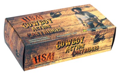 HSM Cowboy Action 32-40 Winchester Lead Round Nose Flat 170 Grain 20 Rounds