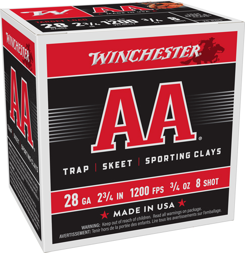 WINCHESTER AA 28GA 2.75" 3/4OZ - AA288