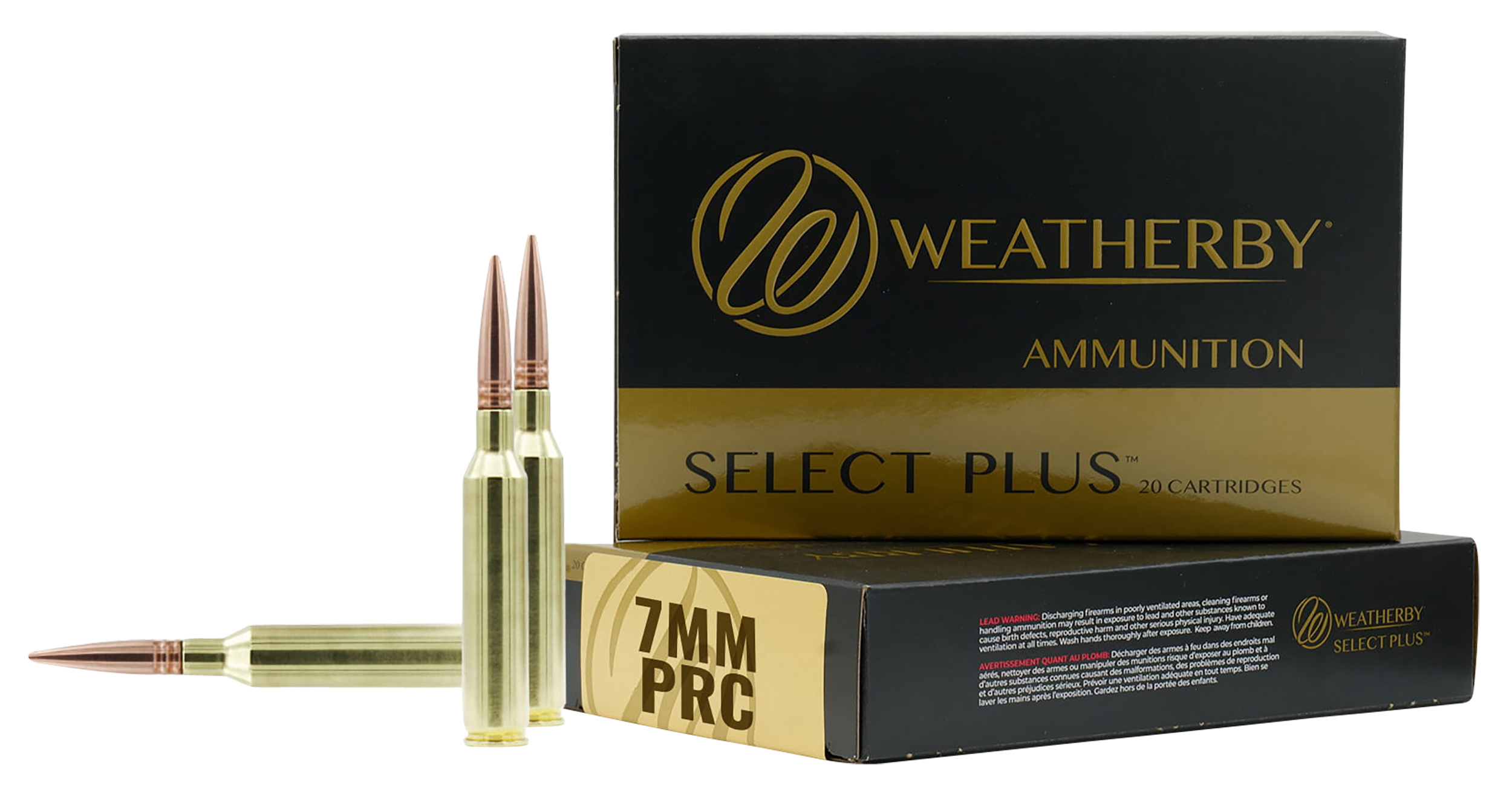 Weatherby F7PRC150SCO 7mm PRC Swift Scirocco 150 Grain 20 Rounds