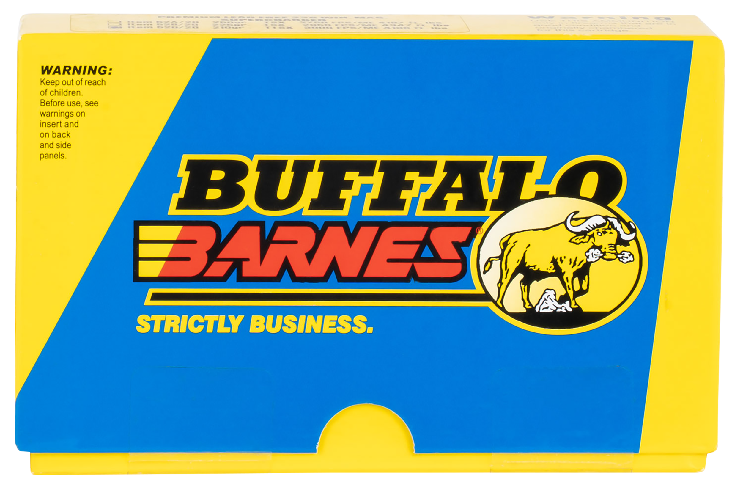 Buffalo Bore Ammunition 52D20 Buffalo-Barnes Strictly Business 338 Win Mag 210gr Barnes Tipped TSX Lead Free 20 Rounds