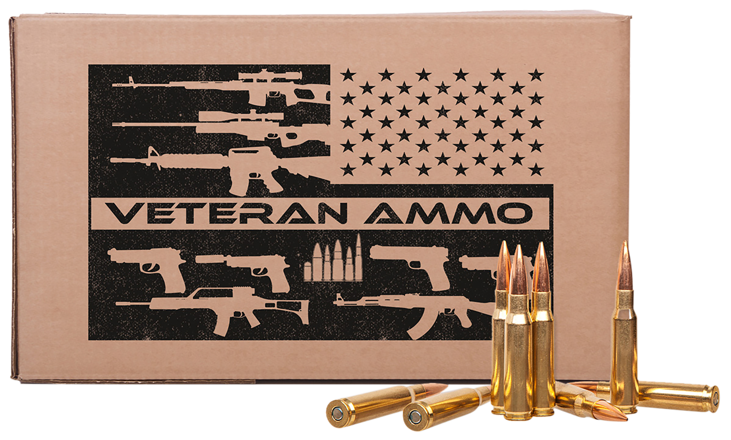 Hyperion Munitions HMBX762250 Veteran Ammo 7.62x51 147 gr Full Metal Jacket 250 Per Box *Bulk