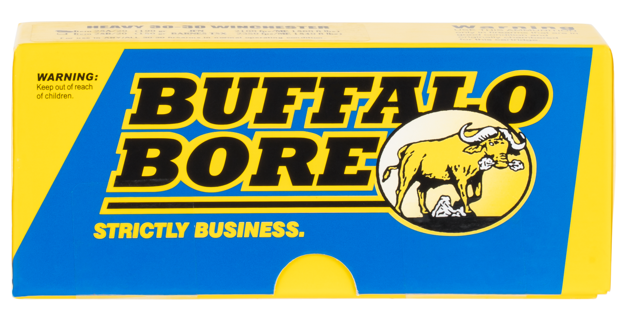Buffalo Bore Ammunition 8D20 Lever Gun Strictly Business 45-70Gov 500gr Full Metal Jacket
