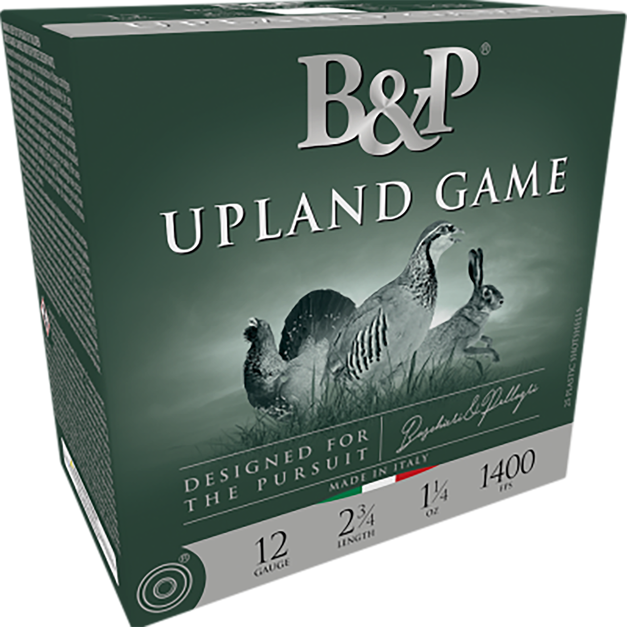 B&p Ammunition 12B1UP8 Upland Game Classic 12Gauge 2.50" 1oz 8Shot 25 Rounds