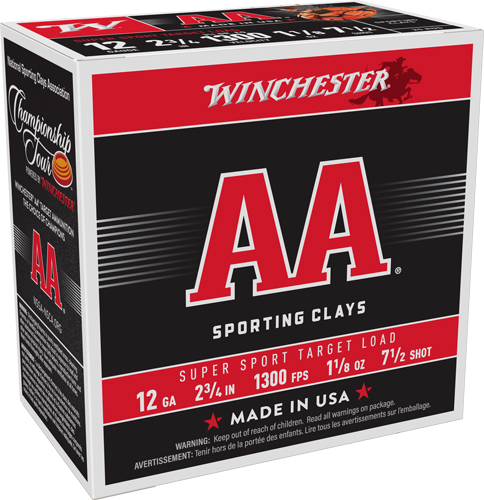 WINCHESTER AA 12GA 2.75" - AASC127