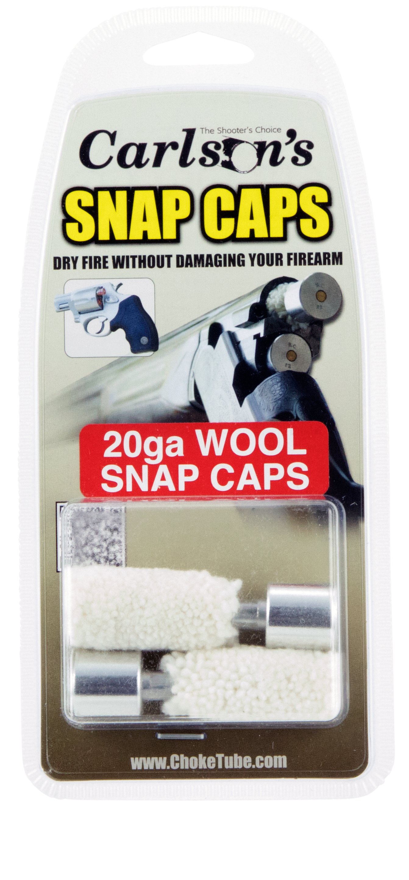 Carlson's Choke Tubes 00106 Snap Cap  20Gauge 2Pack