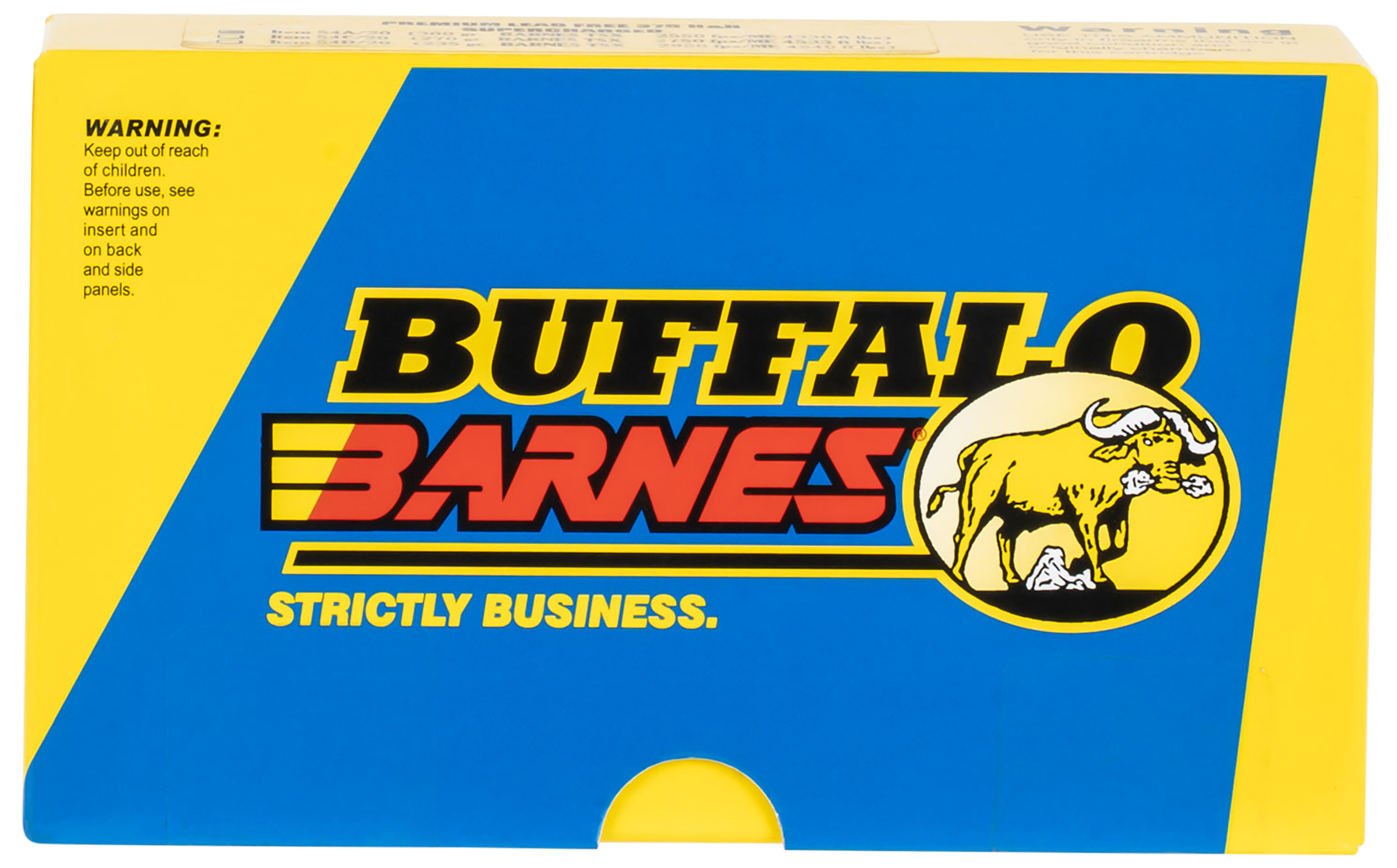 Buffalo Bore Ammunition 54A20 Buffalo-Barnes Strictly Business 375H&H Mag 300gr Barnes TSX Lead Free 20 Rounds