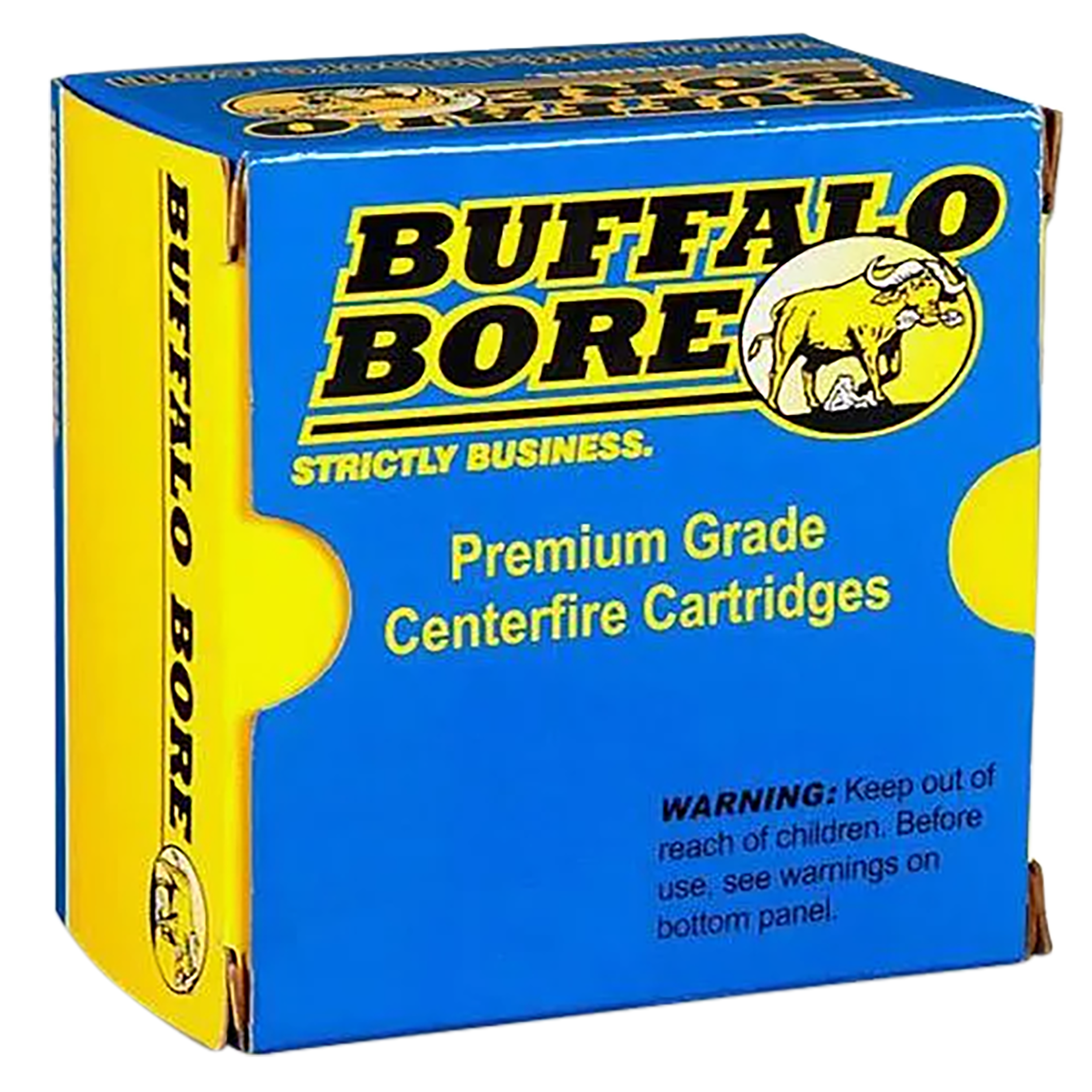 Buffalo Bore Ammunition 21A20 Heavy Strictly Business 10mmAuto 200gr Full Metal Jacket Flat Nose 20 Rounds