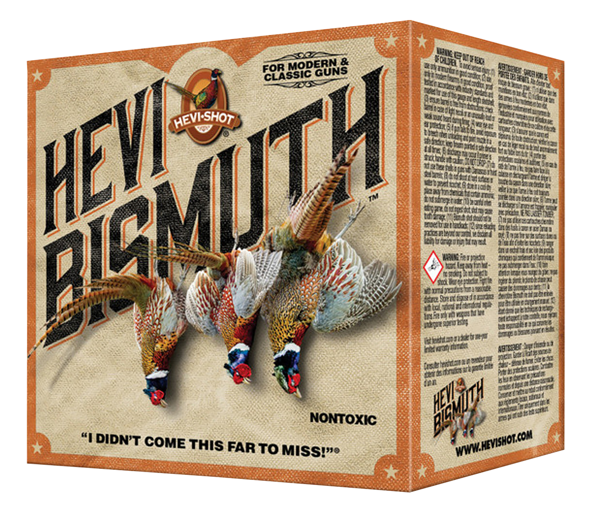 HEVI-Shot HS18735 HEVI-Bismuth Upland 28Gauge 3" 1oz Bismuth 5Shot 25 Rounds