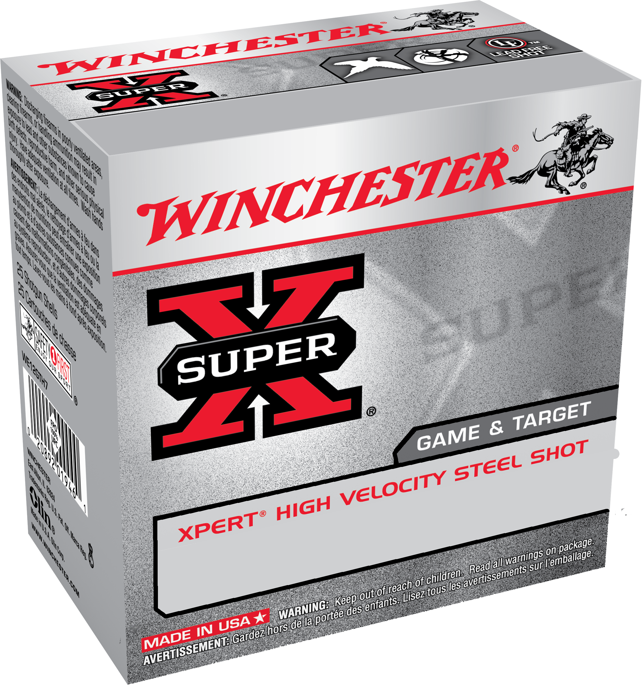 Winchester Super X Xpert 12 Gauge High Velocity 1 1/8 Ounce 25 Rounds