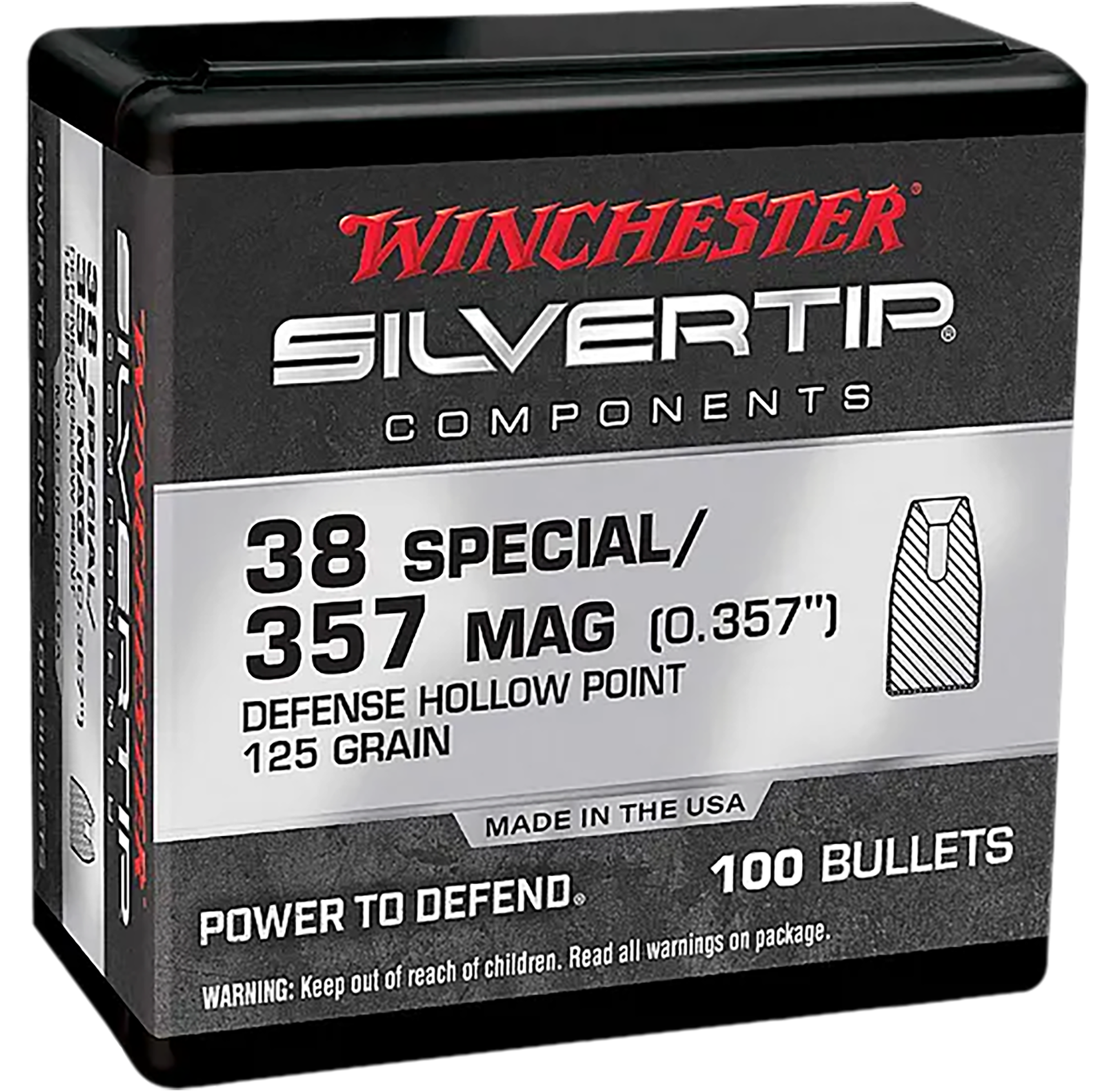 Winchester Ammo WB38ST125X 38 Special Hollow Point 125 Grain 100 Rounds