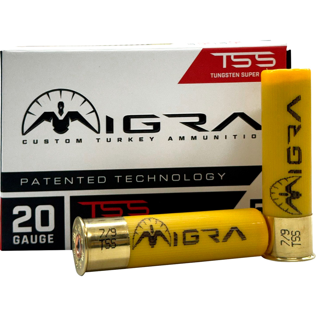 Migra Ammunitions TSS Turkey 20 Gauge 1 5/8 oz Turkey Shot 5 Rounds