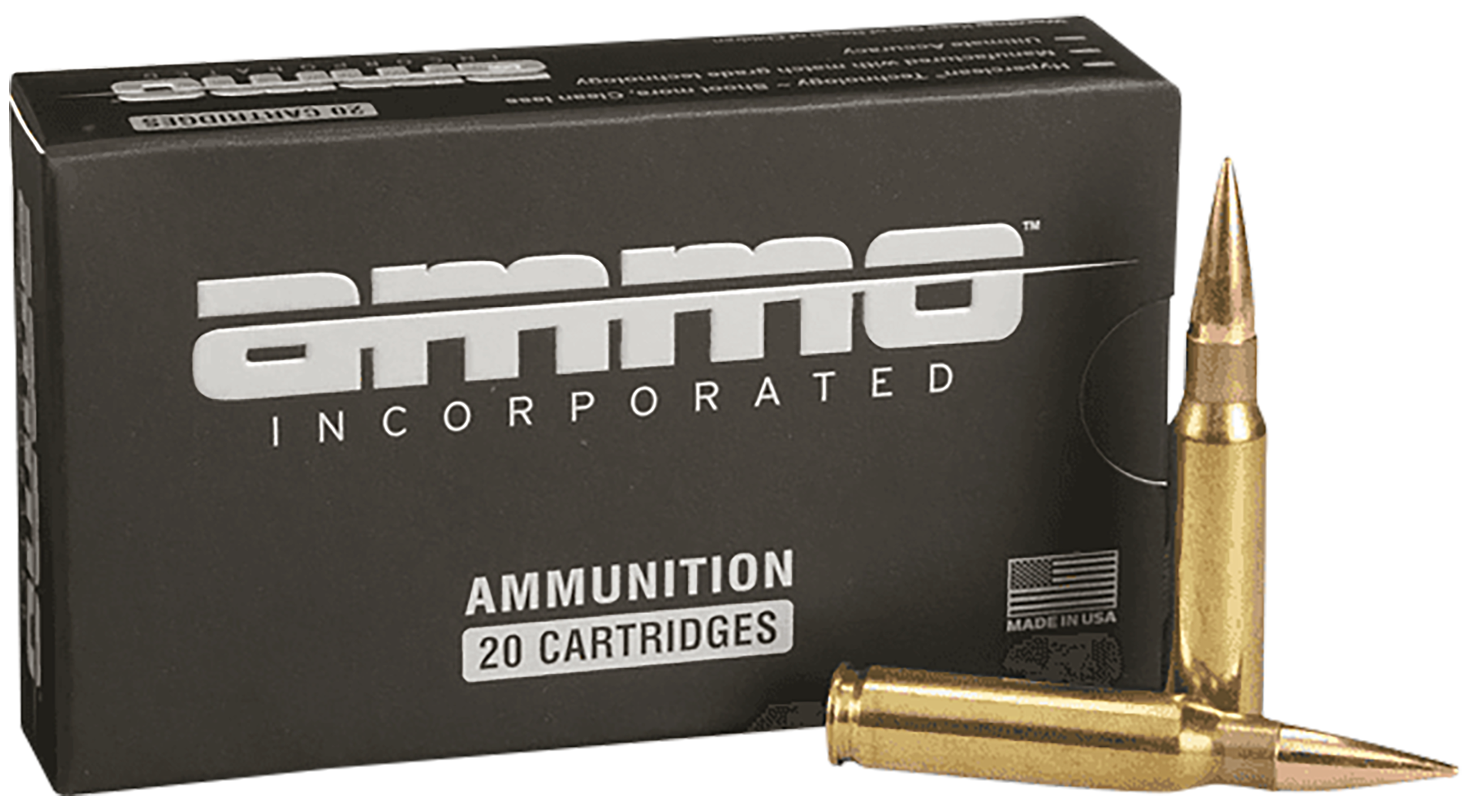 Ammo Inc 7PRC180BTHPA20 Match 7mmPRC 180gr Open Tip Match 20 Rounds