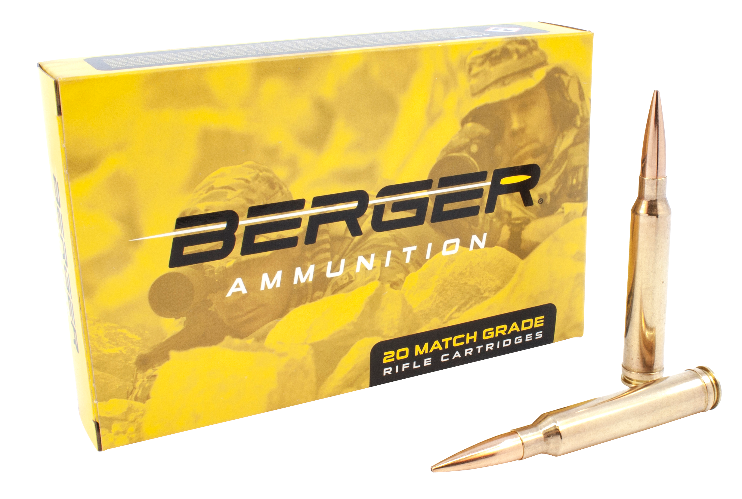 Bergara Berger Bullets 300 Winchester Magnum Hybrid Boat Tail 215 Grain 20 Rounds