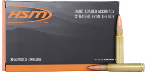 HSM Hunting, 8mm Mauser, Soft Point, 195 Grain, 20 Rounds